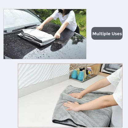 Ultra-Soft Microfiber Car Wash Towels